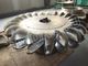 ステンレス鋼 0Cr13Ni4Mo は 2.5m の下で直径が付いている CNC Pelton のタービン ランナー/Pelton の車輪を造りました