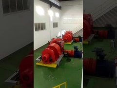 ウォータータービンの稼働