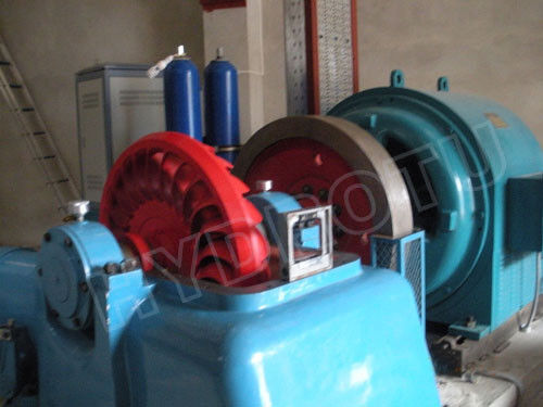 Stainless Steel 0Cr13Ni4Mo Runner Turgo Hydro Turbine 100KW 2000KW Rated Output Impulse Water Power System