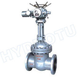 電動/マニュアル駆動 100-1600mm直径と炭素鋼構造のフレンジ式ゲートバルブ