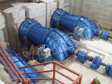 低水頭水平カプラン水力タービン 0.1MW - 5MW