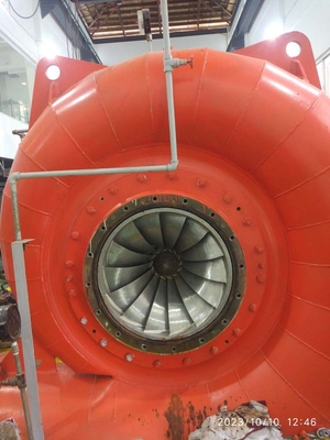 ステンレス・スティール・ガイド・ヴァーン・フランシス 水力タービン 定量電源100〜10000kW