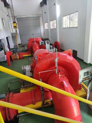 ステンレス・スティール・ガイド・ヴァーン・フランシス 水力タービン 定量電源100〜10000kW