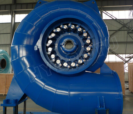 鋼製フランシス水車ランナー電気出力 0.1MW-200MW 水力発電コンポーネント